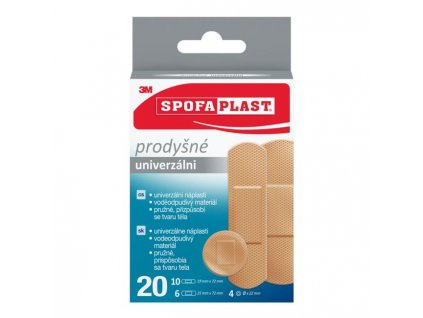 3M Spofaplast 176N Univerzálne náplasti, mix, 20ks