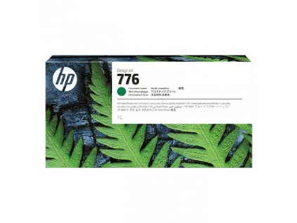 HP originál ink 1XB03A, HP 776, Chromatic Green, 1000ml