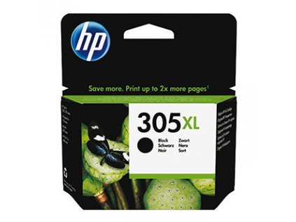 HP originál ink 3YM62AE, HP 305XL, black, 240str., High yield