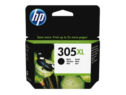 HP originál ink 3YM62AE#301, HP 305XL, black, blister, 240str., High yield