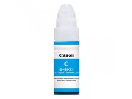 Canon originál ink GI-490 C, 0664C001, cyan, 7000str., 70ml