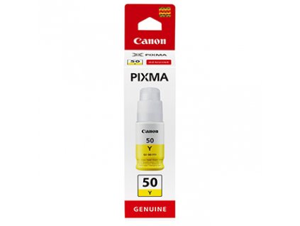 Canon originál ink GI-50 Y, 3405C001, yellow, 7700str., 70ml