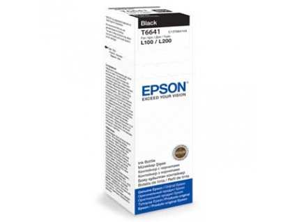 Epson originál ink C13T66414A, black, 70ml