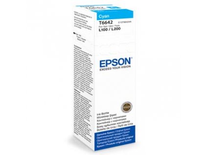 Epson originál ink C13T66424A, cyan, 70ml