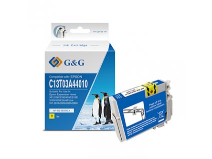 G&G kompatibil. ink s C13T03A44010, 603XL, NP-R-0603XLY, yellow, 350str.