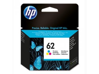 HP originál ink C2P06AE, HP 62, color, 165str.