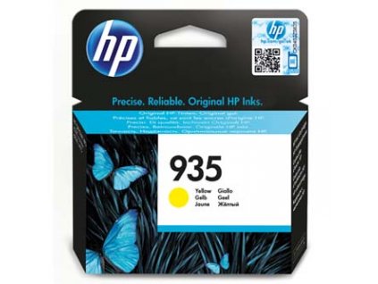 HP originál ink C2P22AE, HP 935, yellow, 400str.