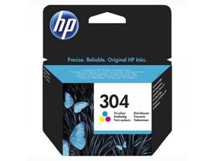 HP originál ink N9K05AE#301, HP 304, Tri-color, blister, 100str.