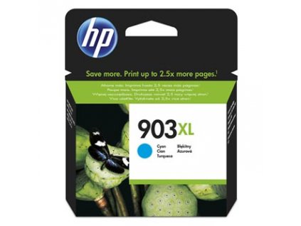 HP originál ink T6M03AE, HP 903XL, cyan, 825str., 9.5ml, high capacity