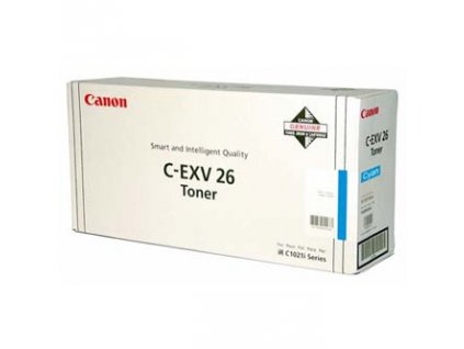 Canon originál toner C-EXV26 C, 1659B006, 1659B011, cyan, 6000str.