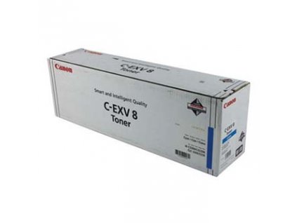 Canon originál toner C-EXV8 C, 7628A002, cyan, 25000str.