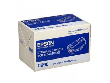 Epson originál toner C13S050690, black, 2700str.