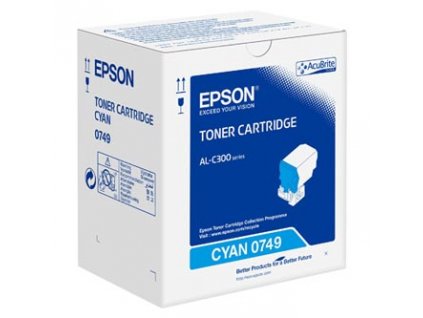 Epson originál toner C13S050749, cyan, 8800str.