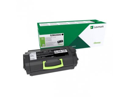 Lexmark originál toner 53B2000, black, 11000str.