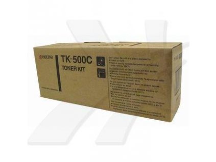 Kyocera originál toner TK500C, 370PD5KW, cyan, 8000str.