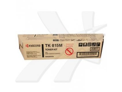 Kyocera originál toner TK815M, 370AN410, magenta, 20000str.