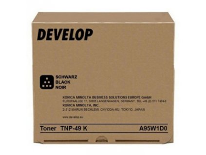 Develop originál toner A95W1D0, TNP-49K, black, 13000str.