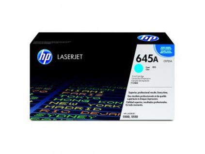 HP originál toner C9731A, HP 645A, cyan, 12000str.