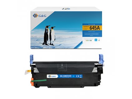 G&G kompatibil. toner s HP C9731A, NT-CH9731FC, HP 645A, cyan, 12000str.