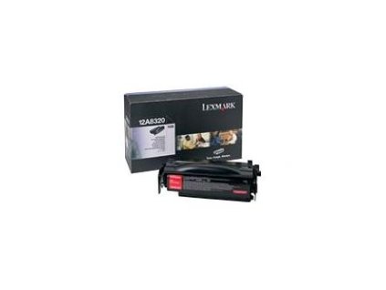 Lexmark originál toner 12A8320, black, 6000str.