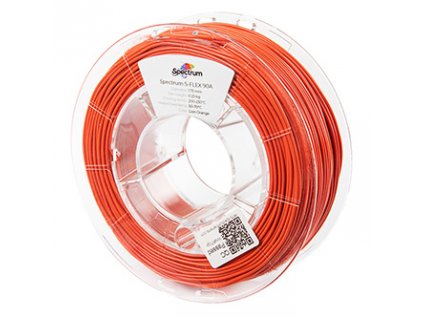 Spectrum 3D filament, S-Flex 90A, 1,75mm, 250g, 80251, lion orange