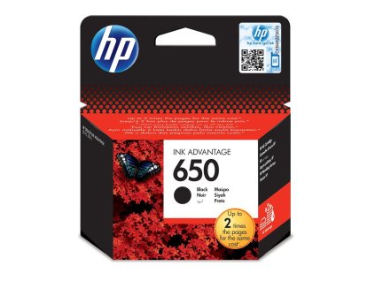 Atramentová náplň HP CZ101AE HP 650 black (360 str.)