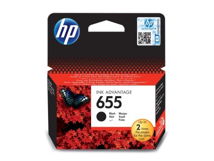 Atramentová náplň HP CZ109AE HP 655 black (550 str.)