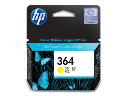 Atramentová náplň HP CB320EE HP 364 yellow (300 str.)