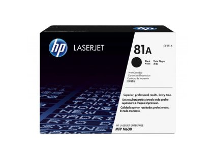 Toner HP CF281A HP 81A black (10.500 str.)