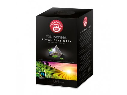 Čaj TEEKANNE FOURSENSES Royal Earl Grey Fairtrade 40 g