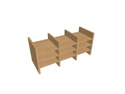 Spisová vložka Strong, univerzálna, 33x76,2x29 cm, dub