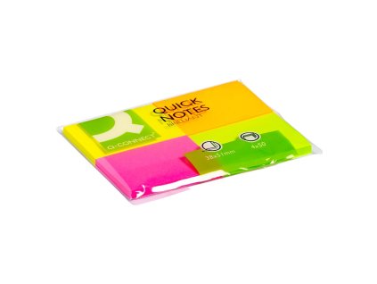 Samolepiaci bloček Q-CONNECT intenzívne 38x51mm 4x50 l