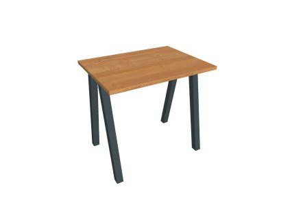 Pracovný stôl UNI A, 80x75,5x60 cm, jelša/čierna