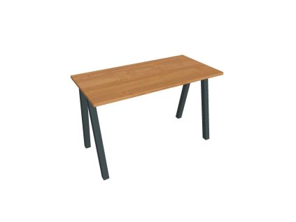 Pracovný stôl UNI A, 120x75,5x60 cm, jelša/čierna