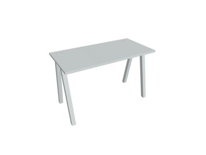 Pracovný stôl UNI A, 120x75,5x60 cm, sivá/sivá
