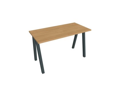 Pracovný stôl UNI A, 120x75,5x60 cm, dub/čierna