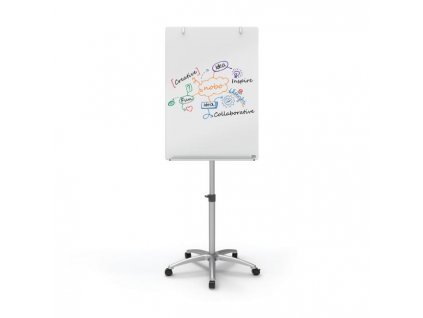 Sklenený flipchart Nobo Diamond 700x1000 mm