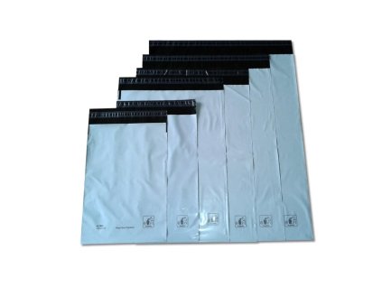 Plastové obálky na zásielky 350 x 450mm FB05 100ks
