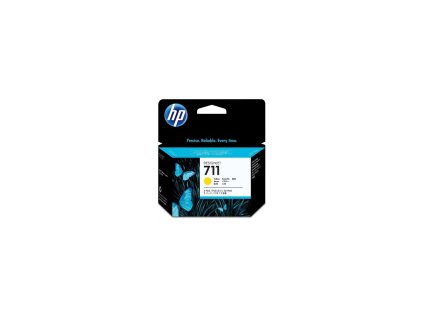 Atramentová náplň HP CZ136A HP 711 yellow (3x29 ml)