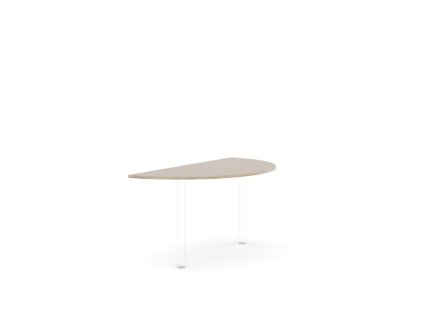 Doplnkový stôl bez nohy BASIC, 160x2,2x80cm, dub Sonoma