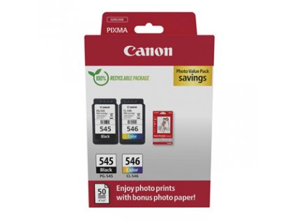 Canon originál ink PG-545/CL-546, 8287B008, black/color, 2x180str., 1x8, 1x9ml, 2-pack