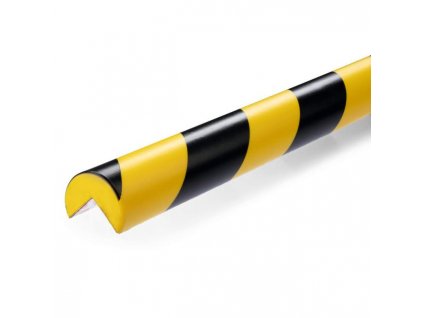 Ochrana rohov profil C25R, žlto-čierna