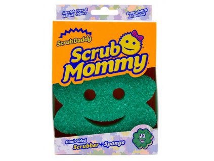 Scrub Mommy Power Flower zelená