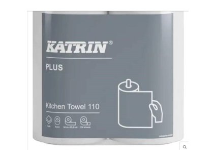 Kuchynské utierky 2-vrstvové KATRIN Plus návin 24 m (2 ks)