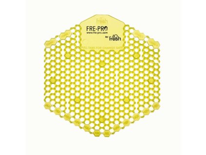 Pisoárové sitko Fre-Pro WAVE 3D - Citrus 1 ks