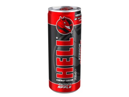 Energetický nápoj Hell Strong Apple 250ml