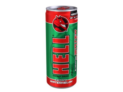 Energetický nápoj Hell Strong Watermelon 250ml