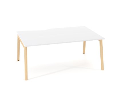 Pracovné stoly Bench ALFA ROOT 180x160cm, biely