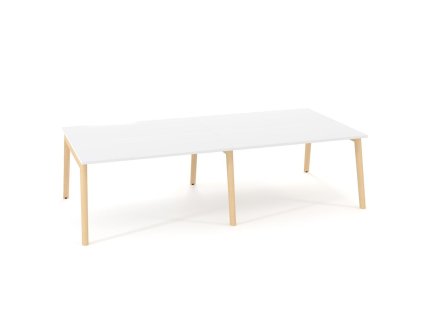 Pracovné stoly Bench ALFA ROOT 280x160cm, biely