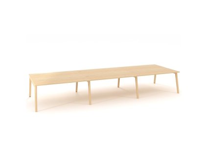 Pracovné stoly Bench ALFA ROOT 480x160cm, dub